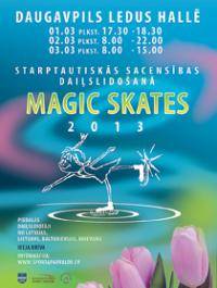 Nedēļas nogalē starptautiskās sacensības daiļslidošanā „Magic Skates”